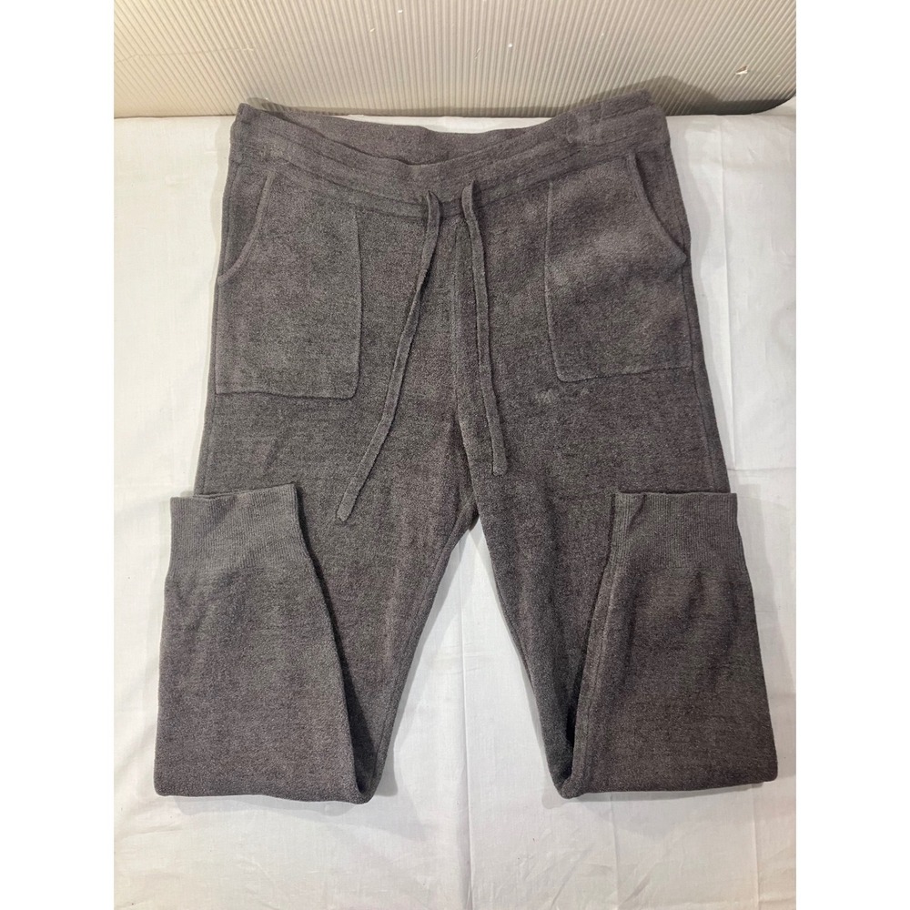 Barefoot Dreams‎ CozyChic Ultra Lite Jogger Carbon Grey Womens XL BDWMC21542